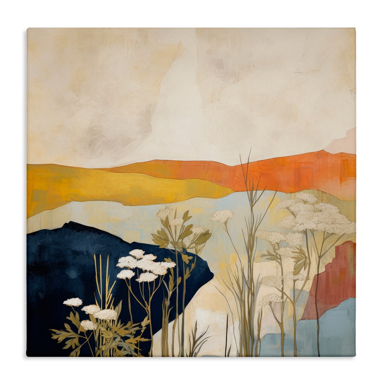 Stupell Industries Complex Desert Layers Canvas Wall Art Design by Irena Orlov